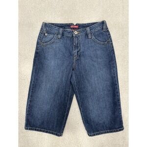 Faded Glory Women's Denim Jorts Bermuda Shorts Womens Size 10 Y2K Vintage